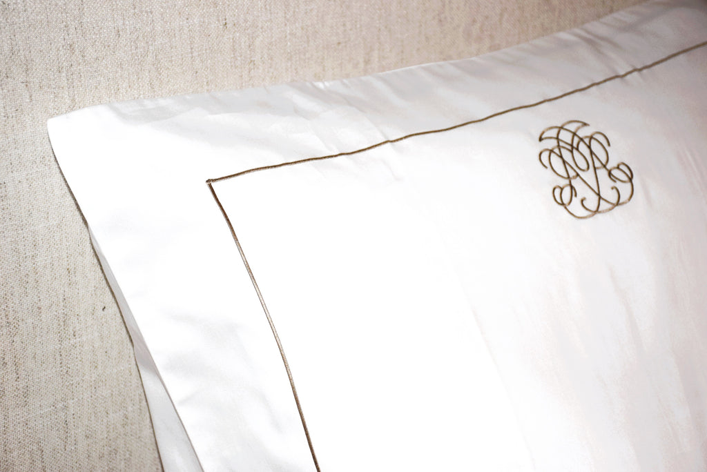 Embroidered Duvet Cover Set