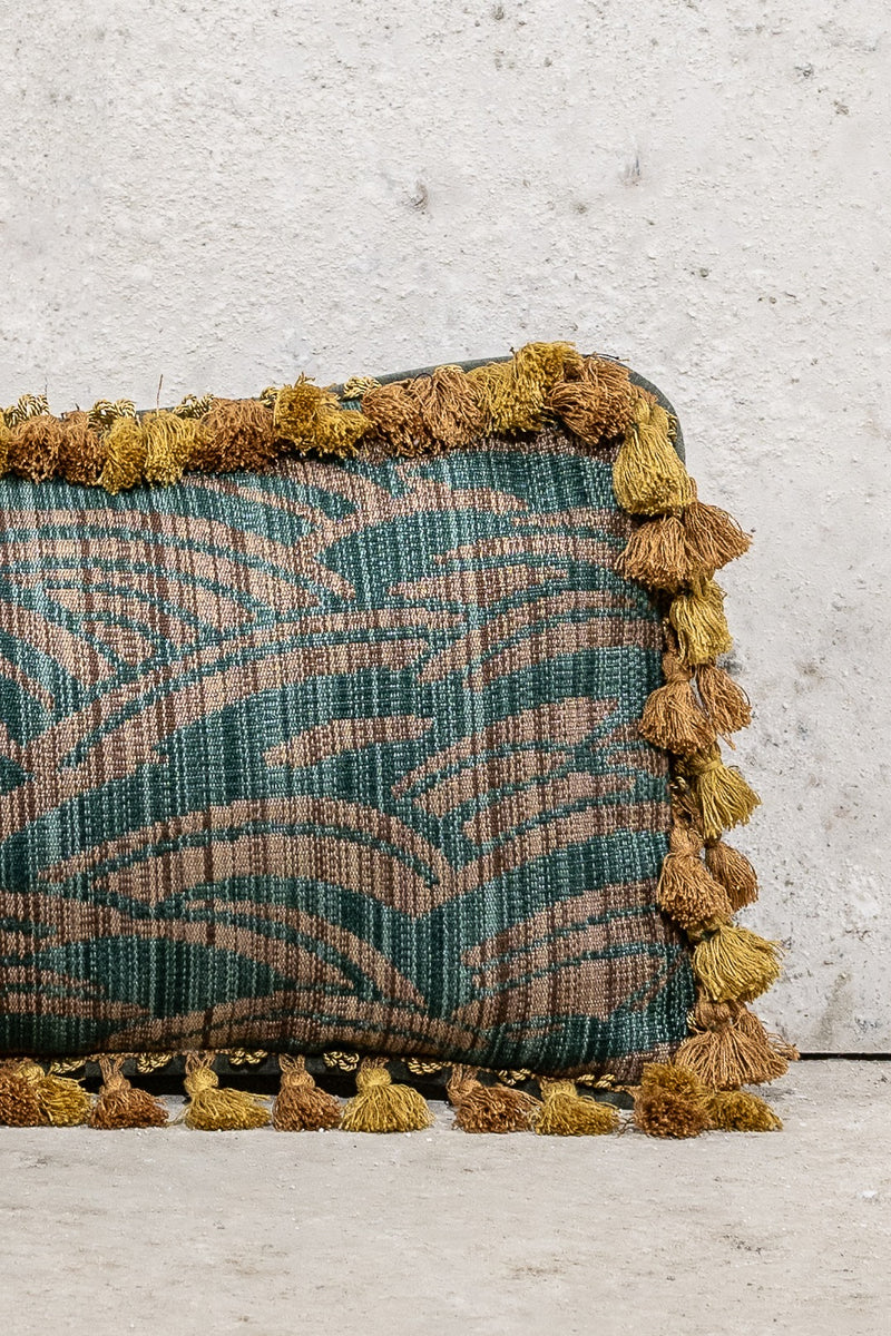 CUSHION - ECLECTIC - WITH FRINGES