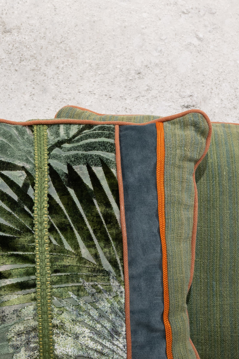 CUSHION - ECLECTIC - GREEN