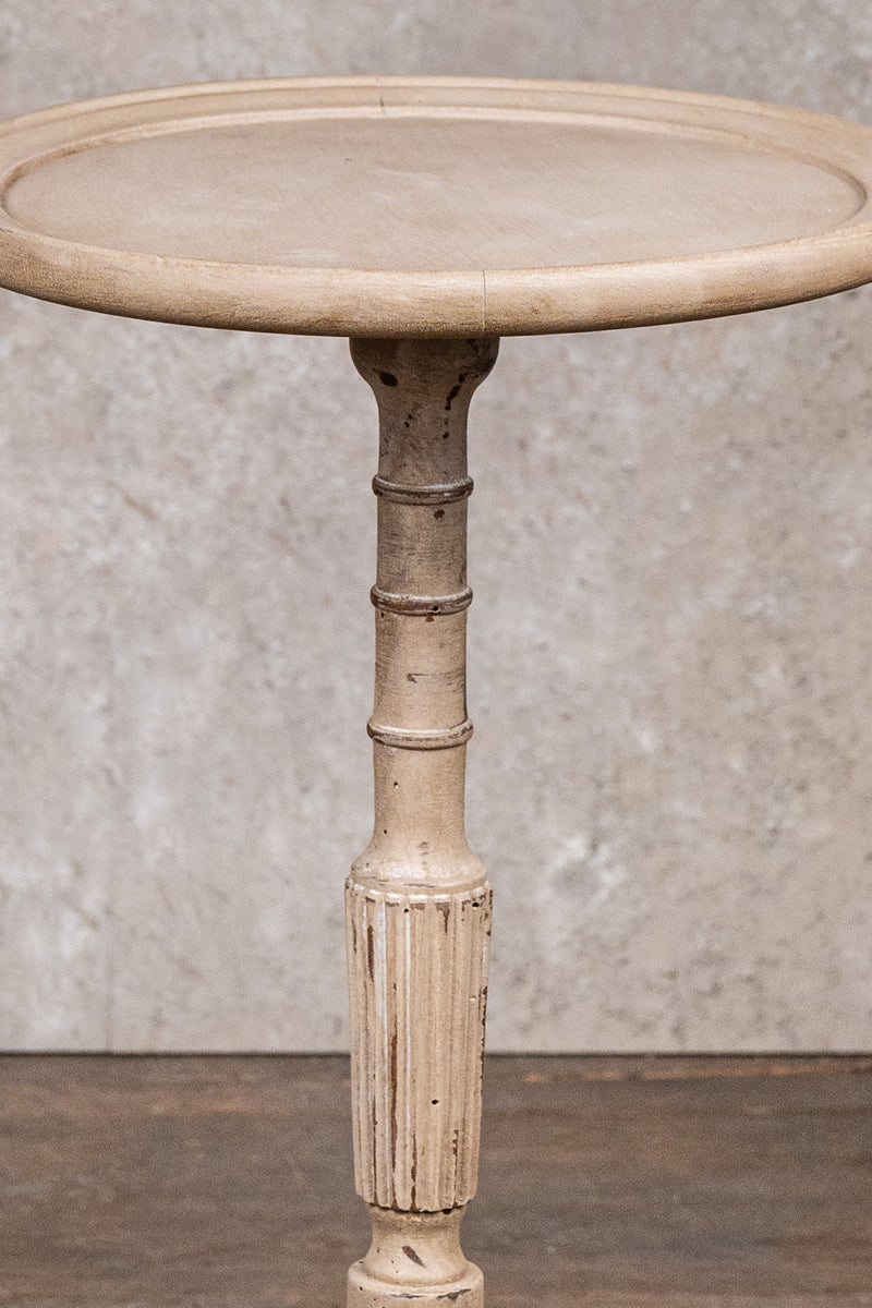 SIDE TABLE - WINE TABLE IN BEIGE DE GRIS