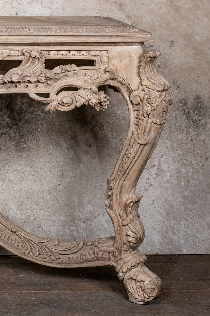 WALL TABLE - PATINATED - ANTIQUE