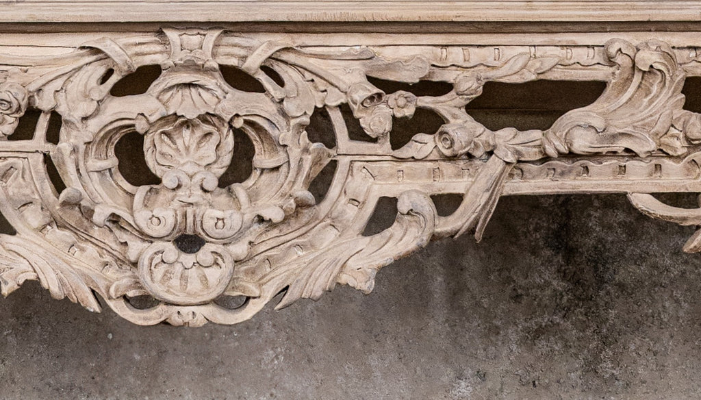 WALL TABLE - PATINATED - ANTIQUE