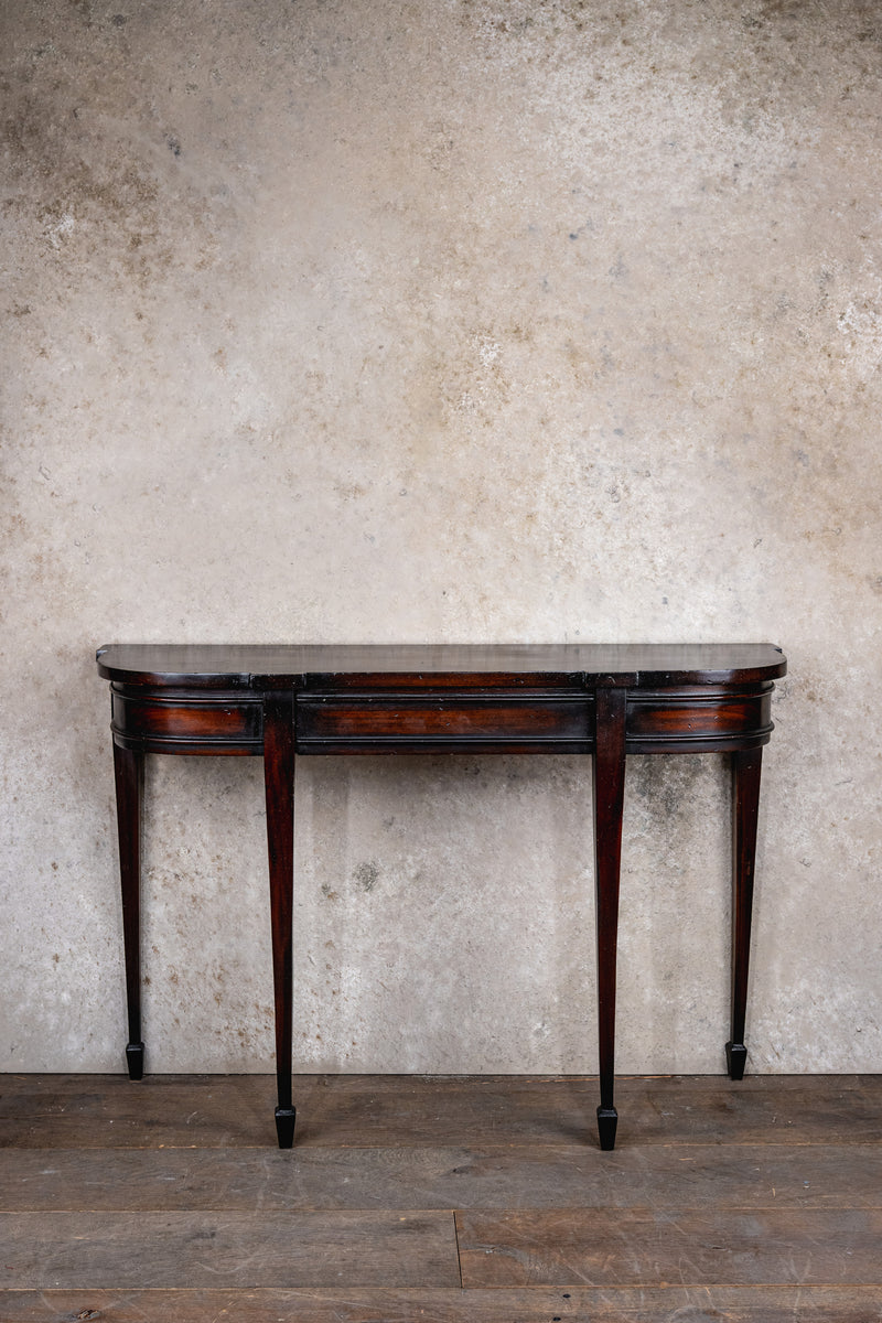 WALL TABLE - MAHOGANY BROWN