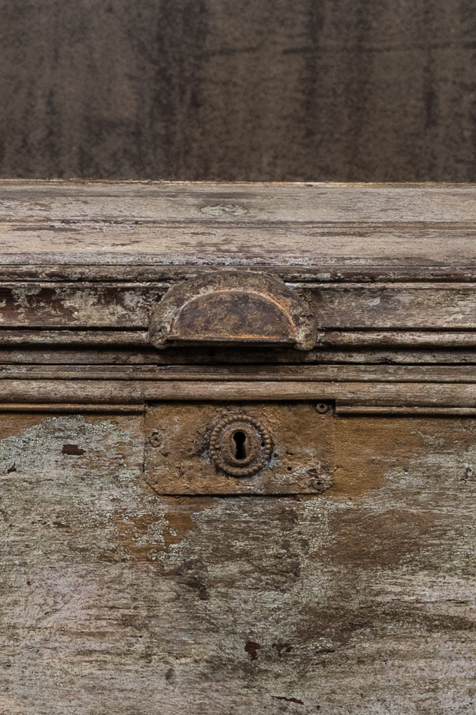 TRUNK - BROWN - ANTIQUE