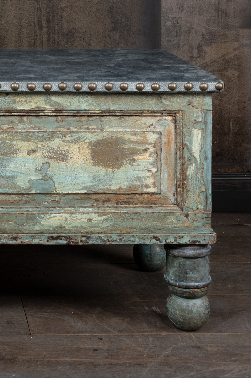 TRUNK - TEAL - INDIAN