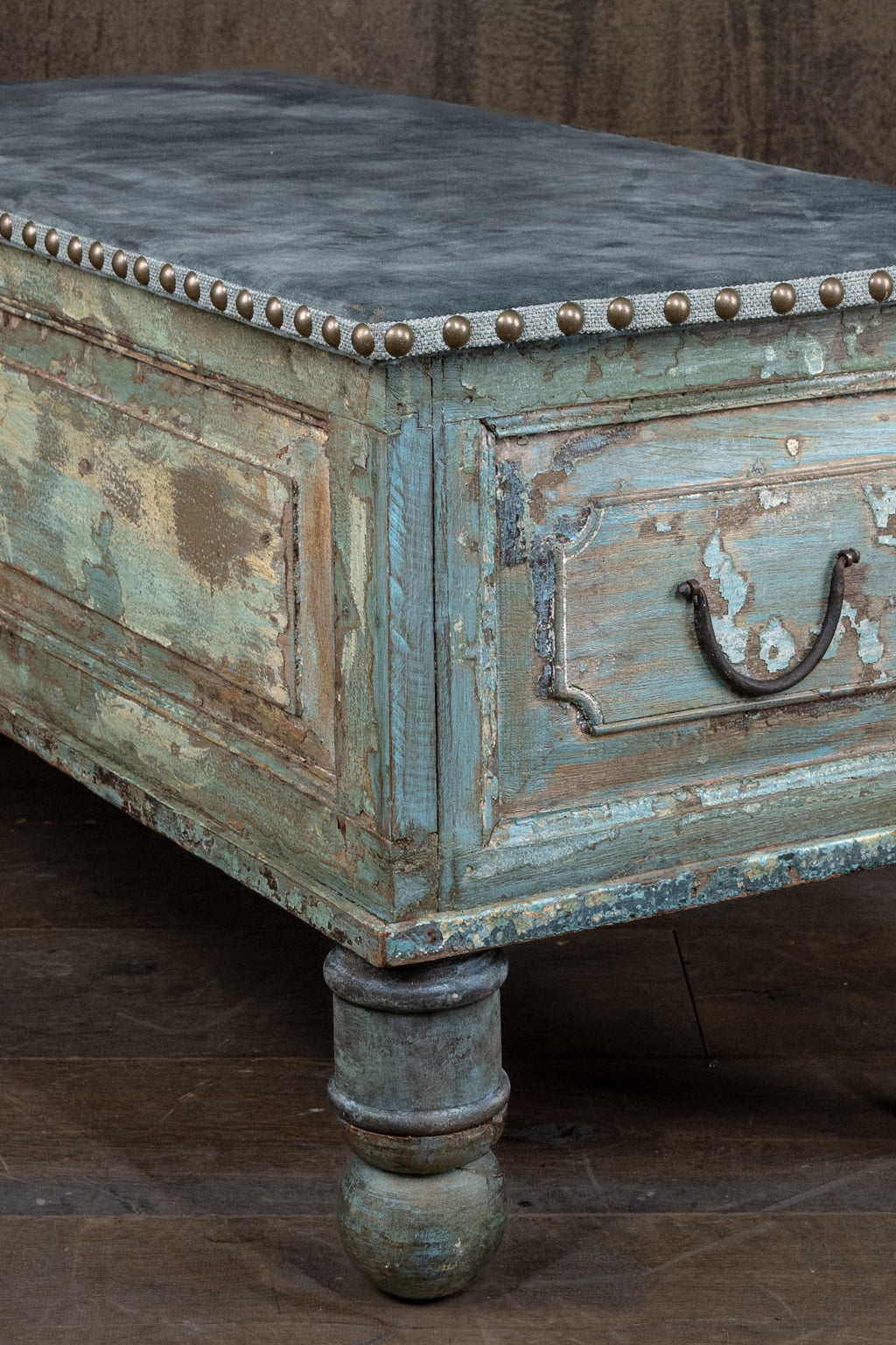 TRUNK - TEAL - INDIAN