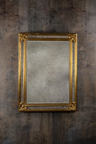 MIRROR - GOLDEN ORNAMENTS