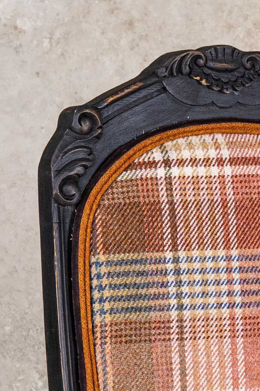 STOELEN - TARTAN - SET VAN 2