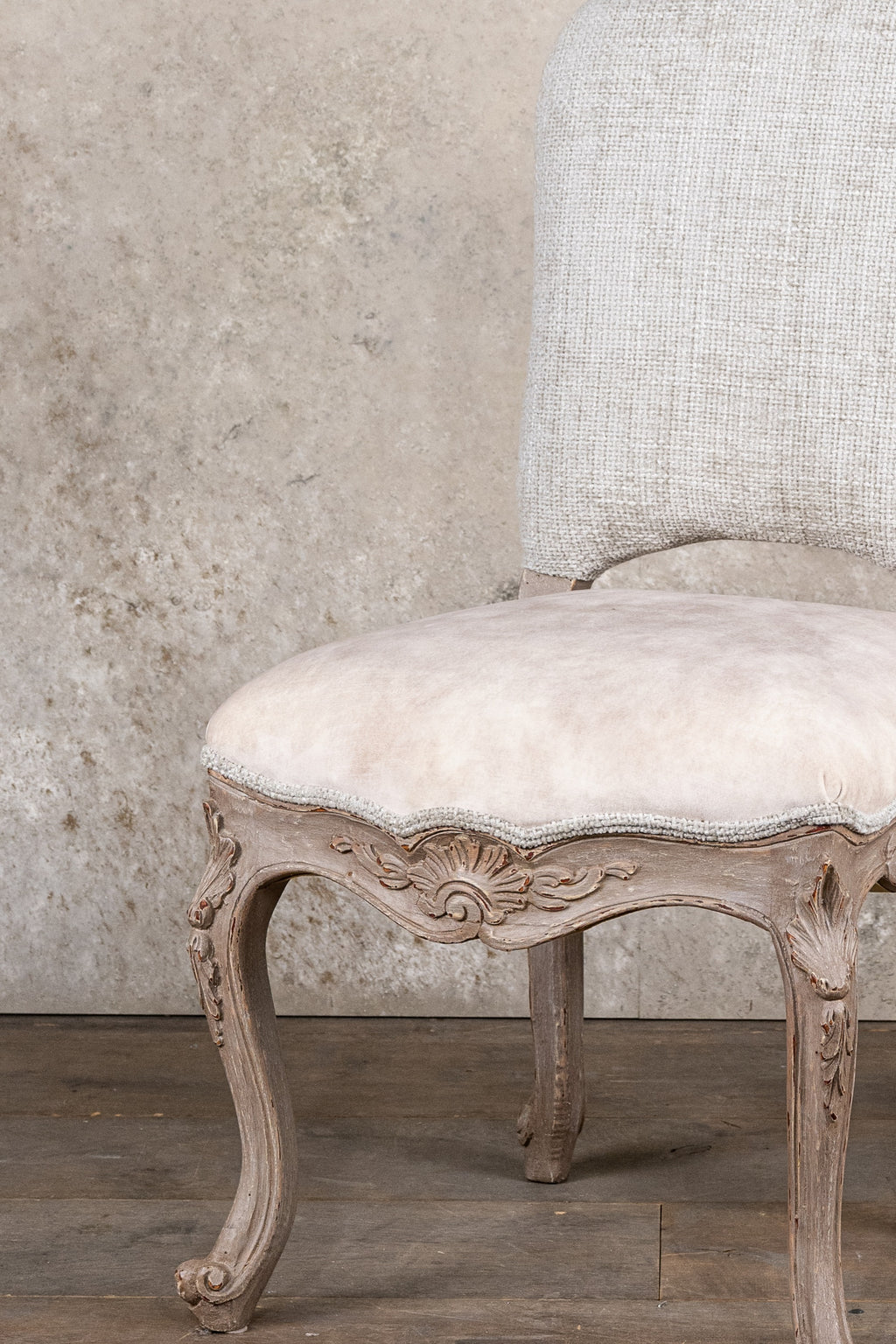 CHAIRS - BEIGE - SET OF 8