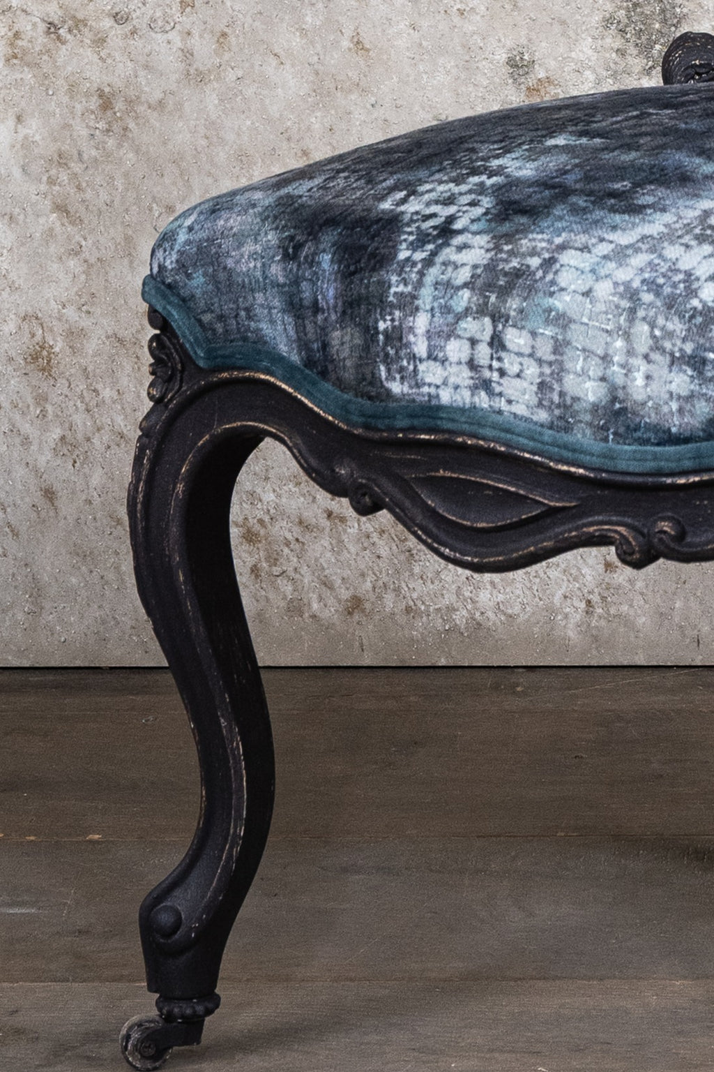 CHAIRS - TEAL - SET OF 2