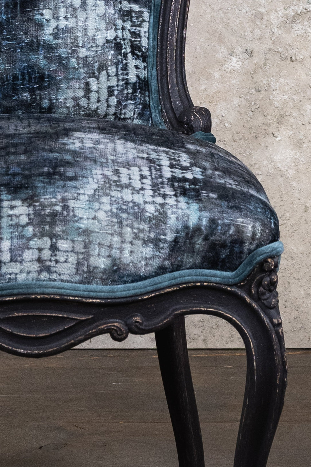 CHAIRS - TEAL - SET OF 2