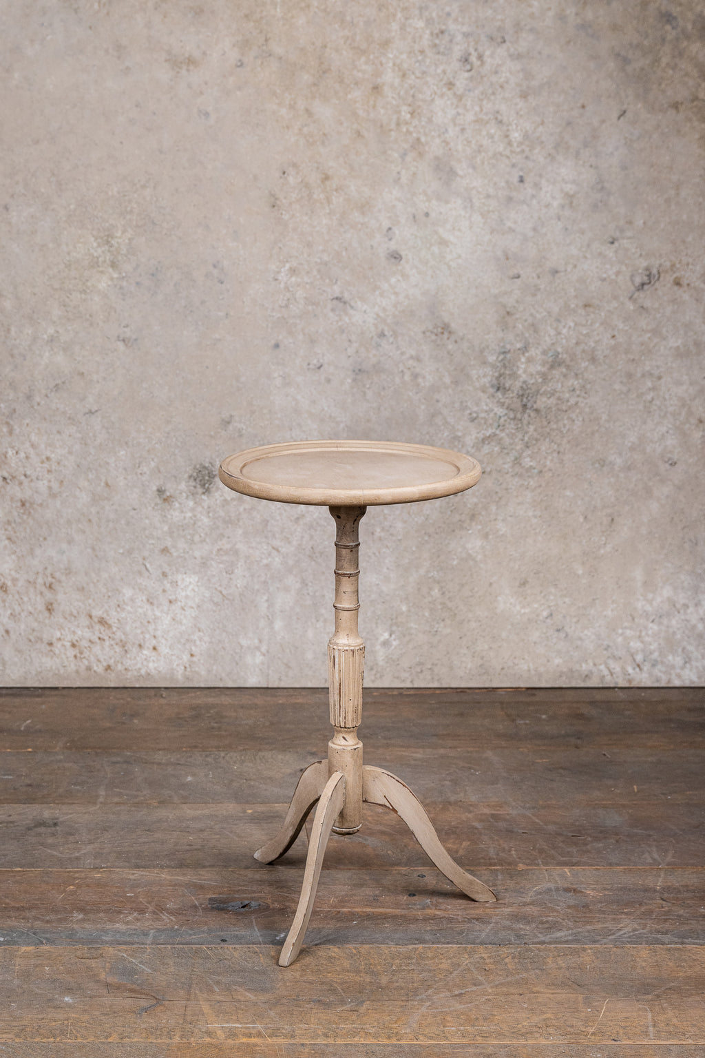 SIDE TABLE - WINE TABLE IN BEIGE DE GRIS