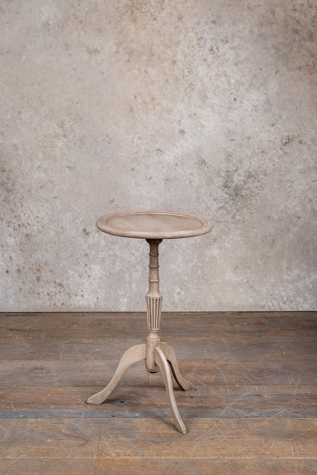 SIDE TABLE - WINE TABLE IN BEIGE DE GRIS