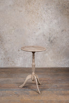 SIDE TABLE - WINE TABLE IN BEIGE DE GRIS