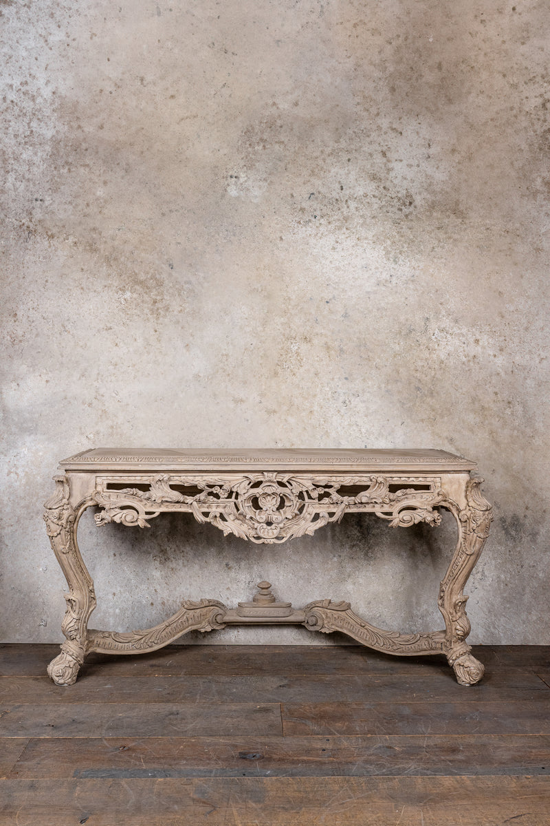 WALL TABLE - PATINATED - ANTIQUE