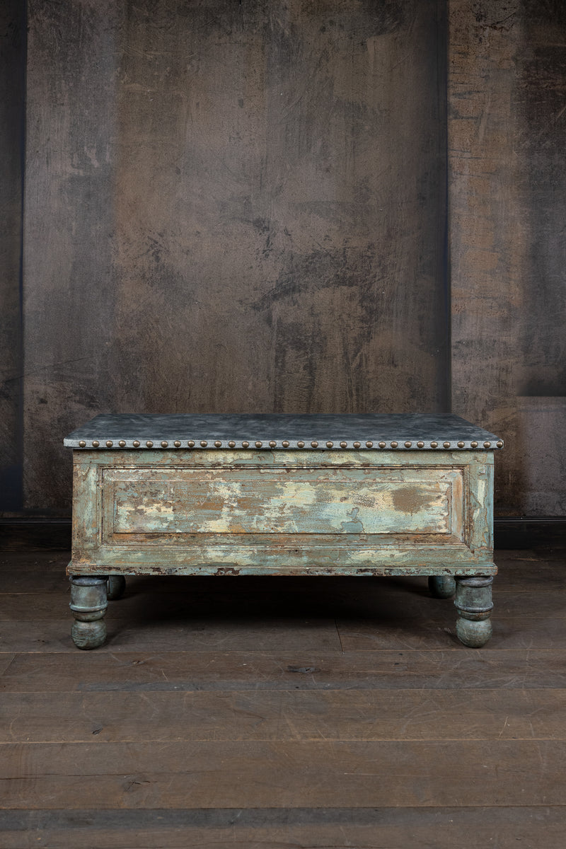 TRUNK - TEAL - INDIAN