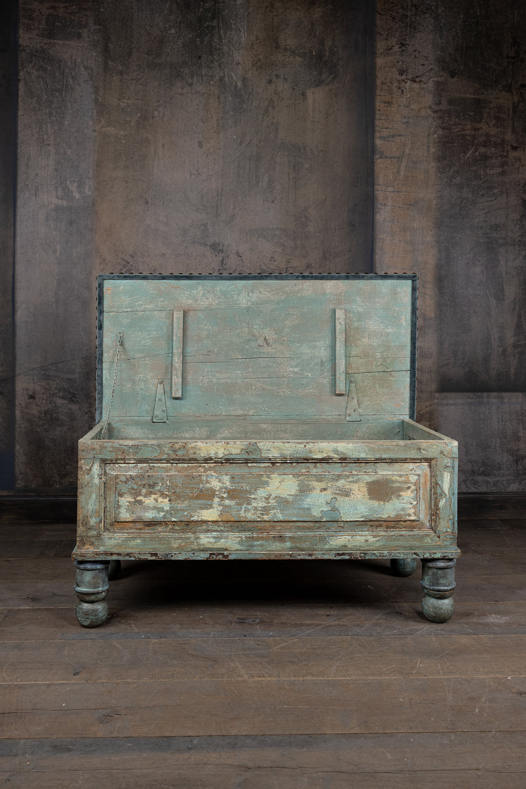 TRUNK - TEAL - INDIAN