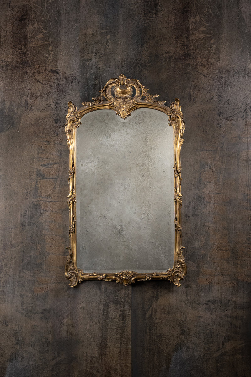 MIRROR - GOLDEN ORNAMENTS