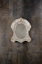 MIRROR - OVAL WITH ORNAMENT
