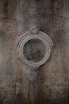 MIRROR - BULLS-EYE WITH ORNAMENT