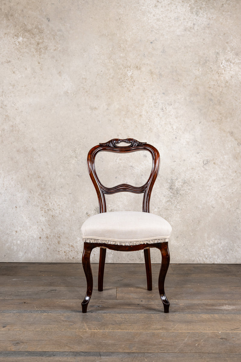 CHAIRS - BEIGE - SET OF 2