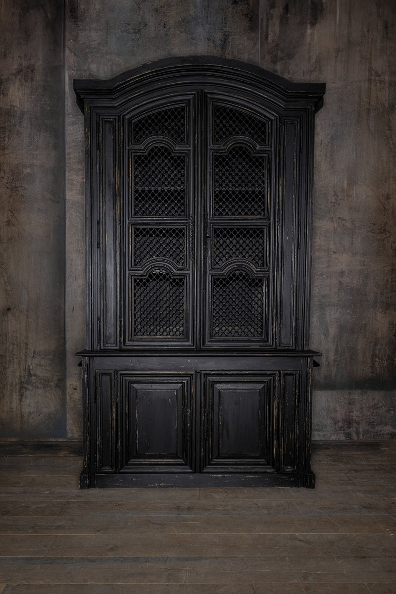 CABINETS - BLACK - SET OF 2