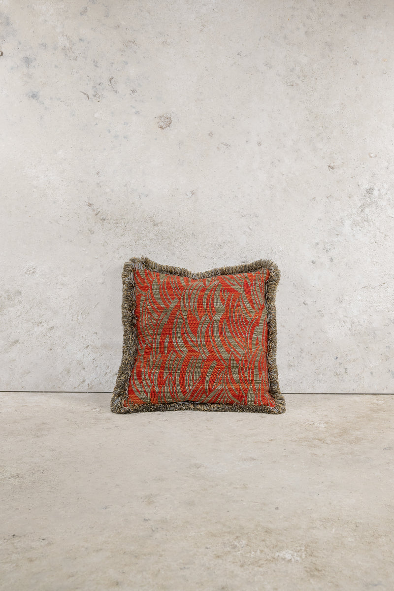 CUSHION - ECLECTIC - RED