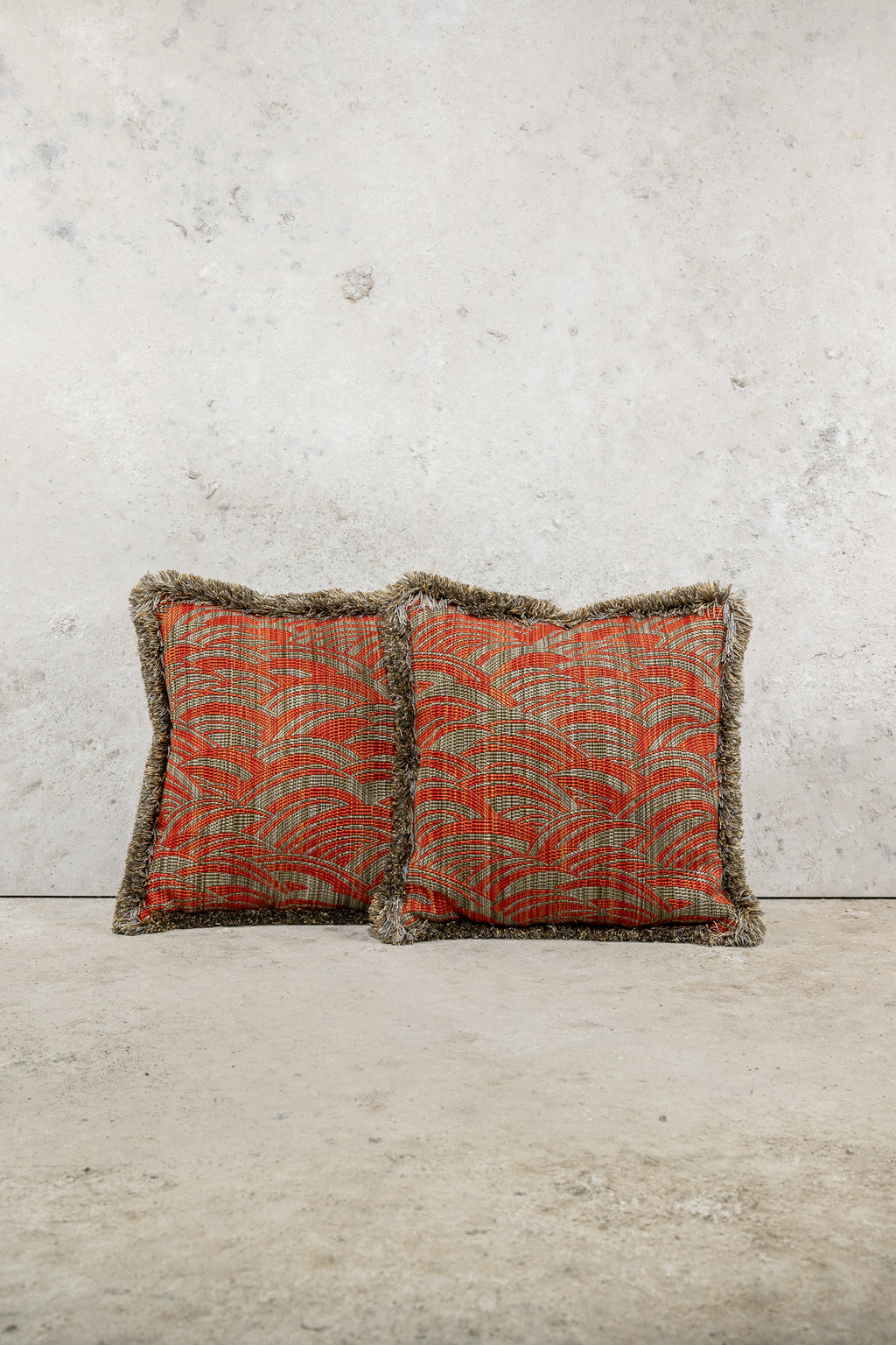 CUSHION - ECLECTIC - RED