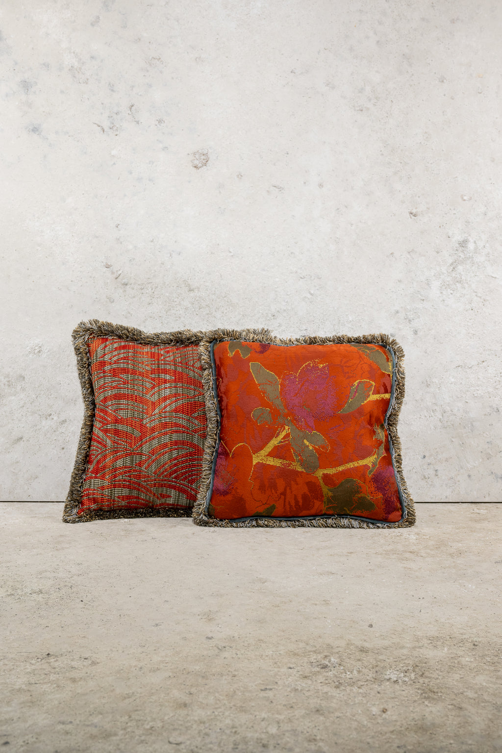 CUSHION - ECLECTIC - RED
