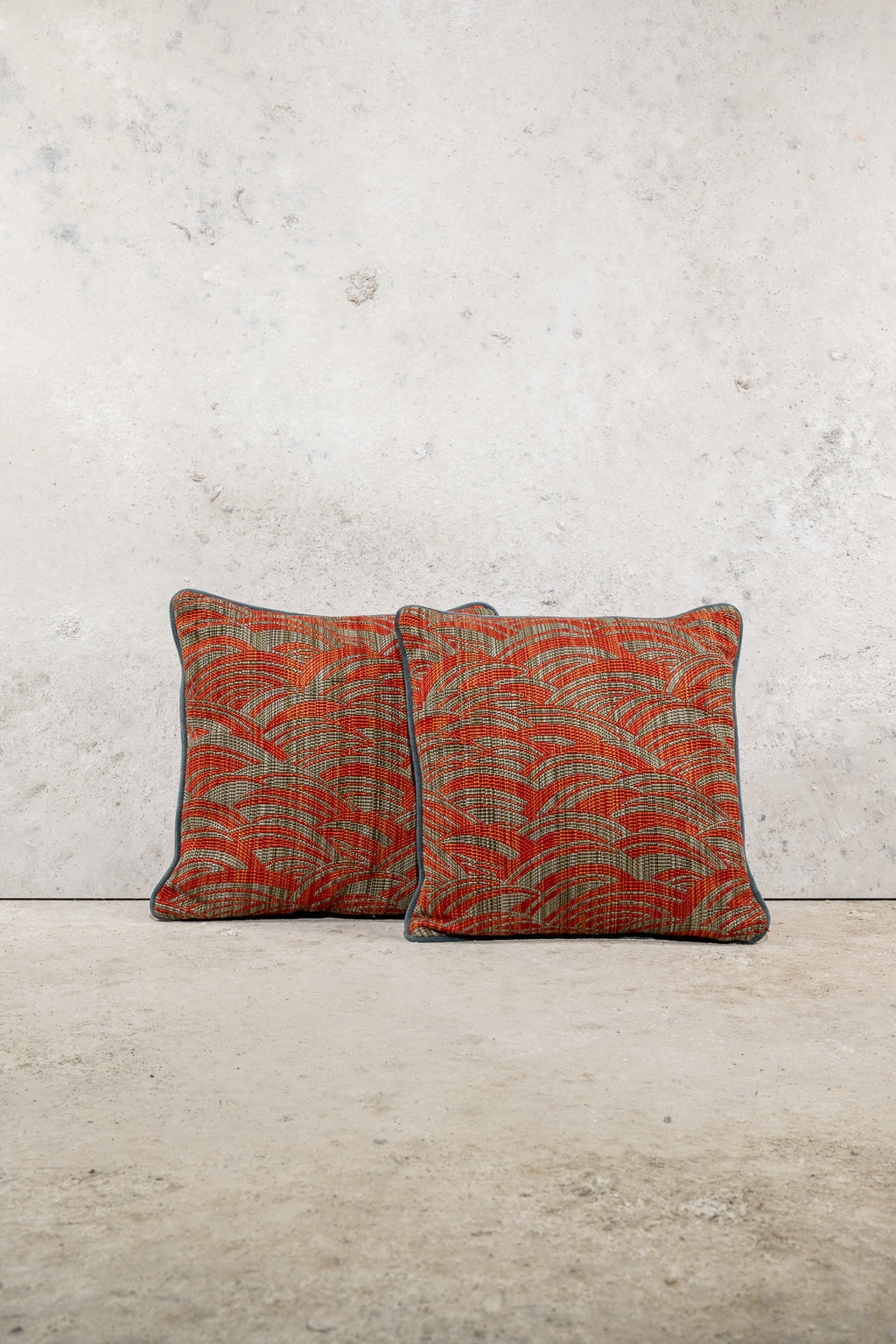 CUSHION - ECLECTIC - RED