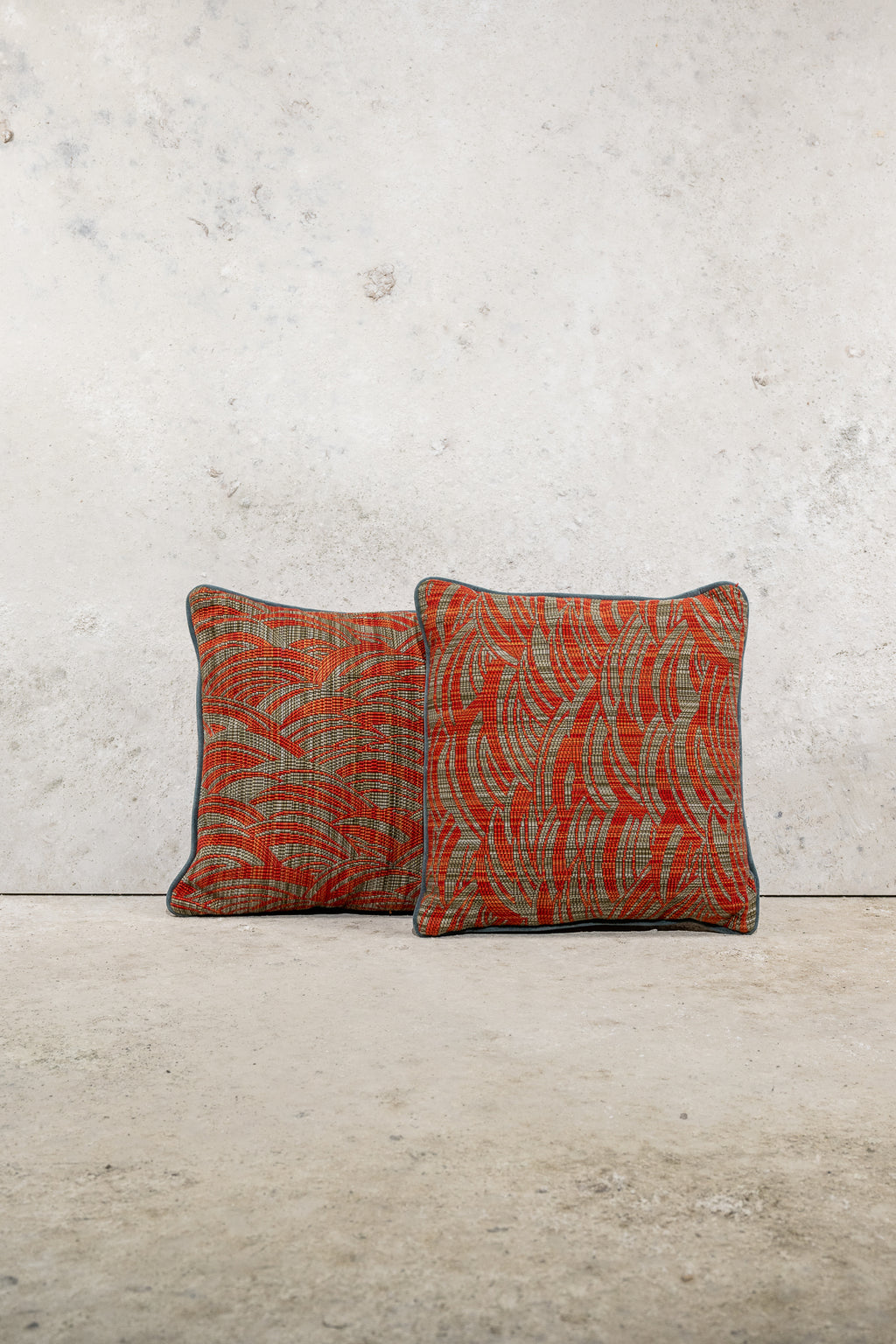 CUSHION - ECLECTIC - RED