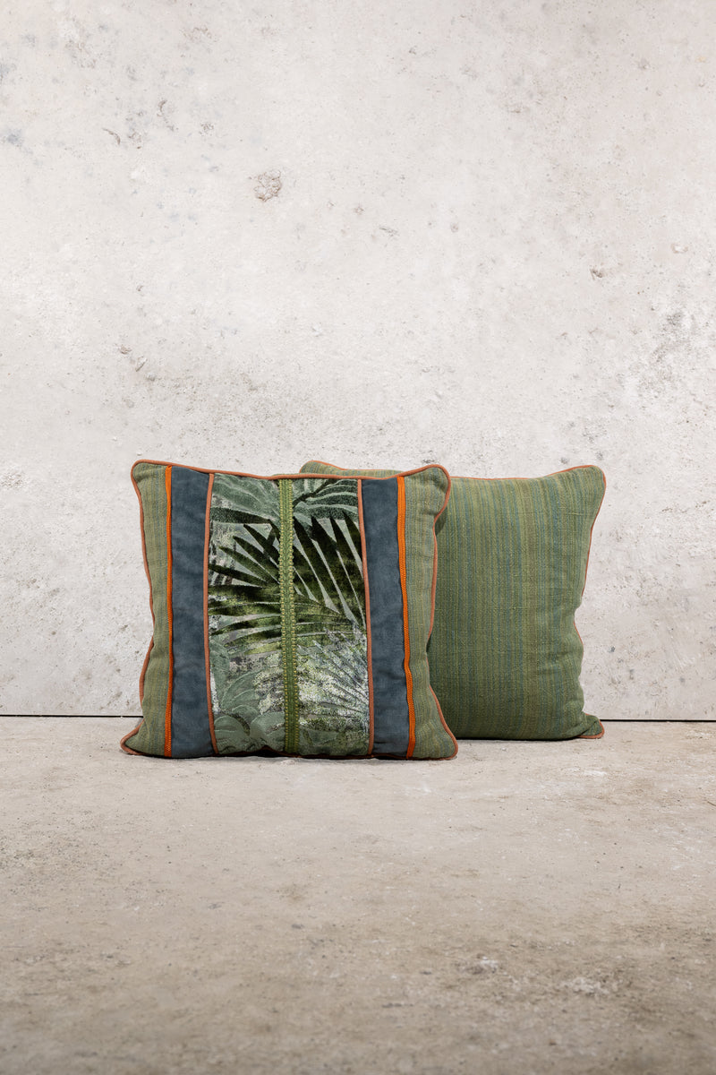 CUSHION - ECLECTIC - GREEN