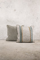 CUSHION - BEIGE - PATCHWORK