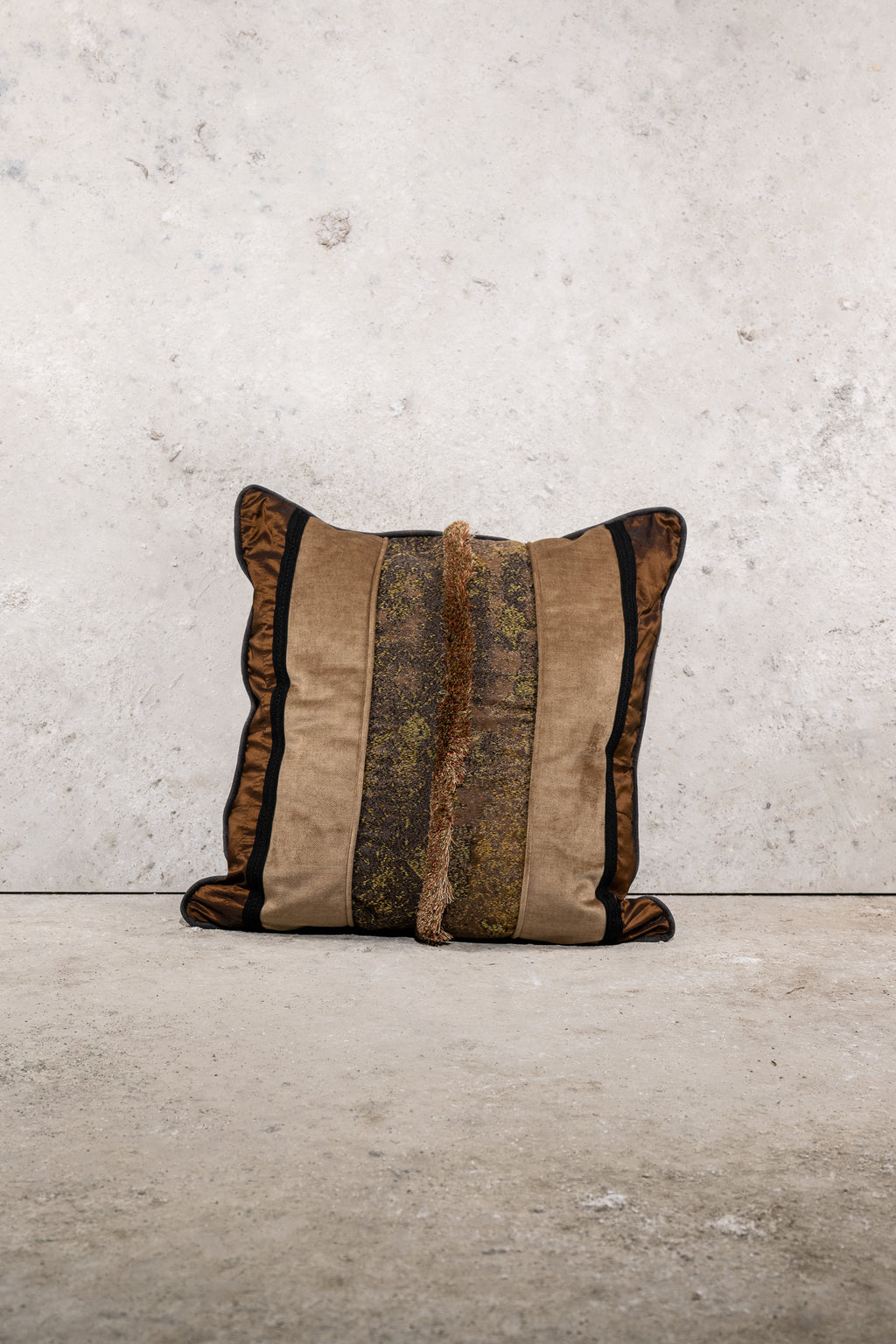 CUSHION - ECLECTIC - CAMEL