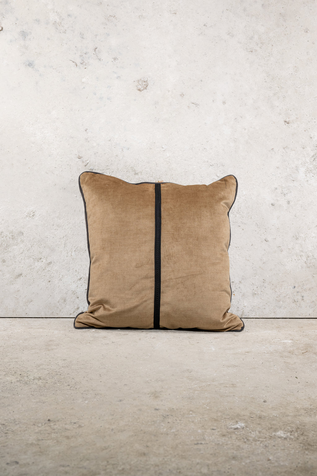 CUSHION - ECLECTIC - CAMEL