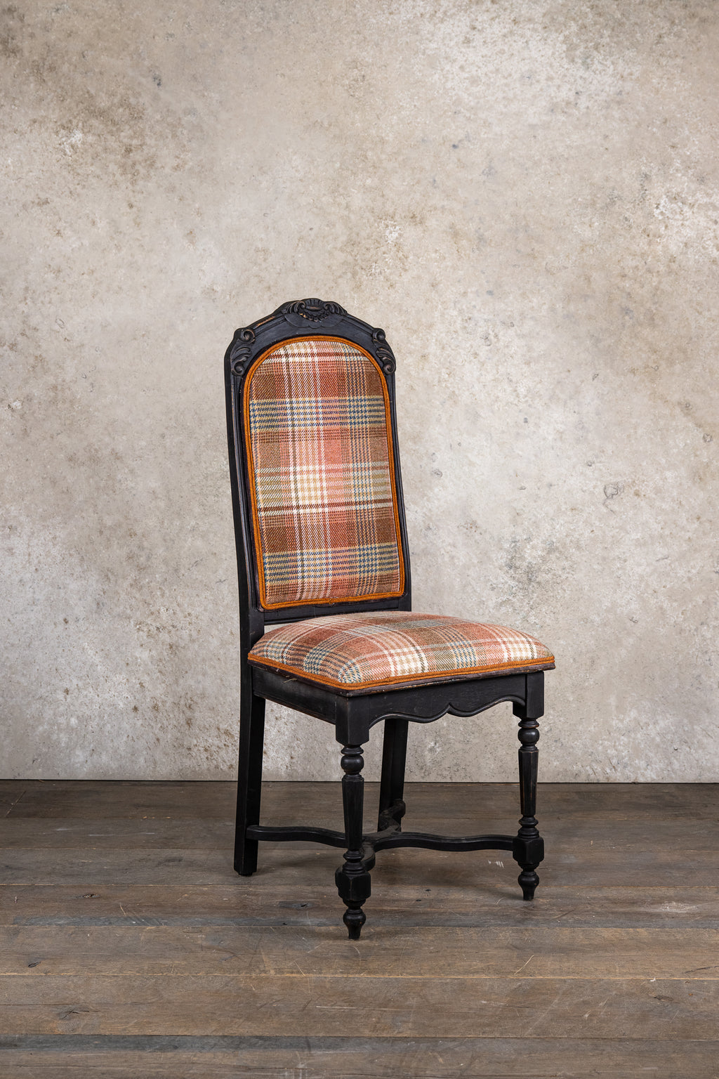 STOELEN - TARTAN - SET VAN 2