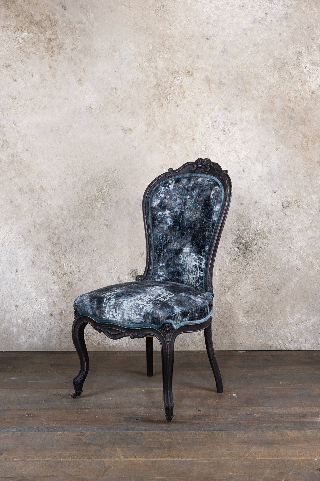 CHAIRS - TEAL - SET OF 2