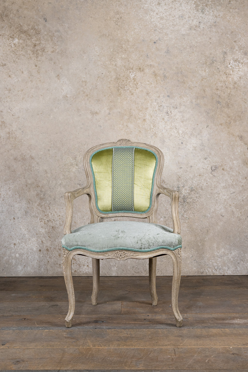 CHAIRS - SAGE GREEN - SET OF 10 WITH CUSHIONS