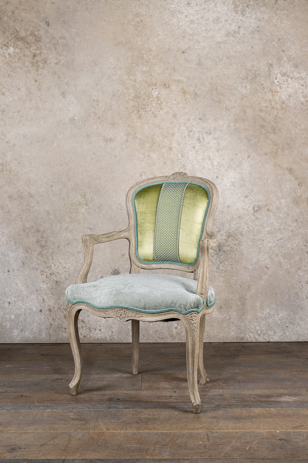 CHAIRS - SAGE GREEN - SET OF 10 WITH CUSHIONS