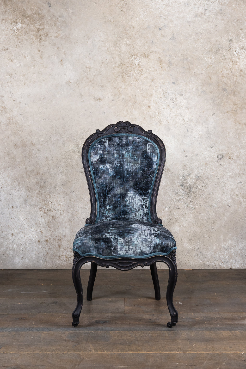 CHAIRS - TEAL - SET OF 2