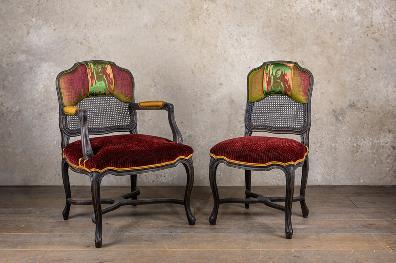 CHAIRS - ECLECTIC - SET OF 10