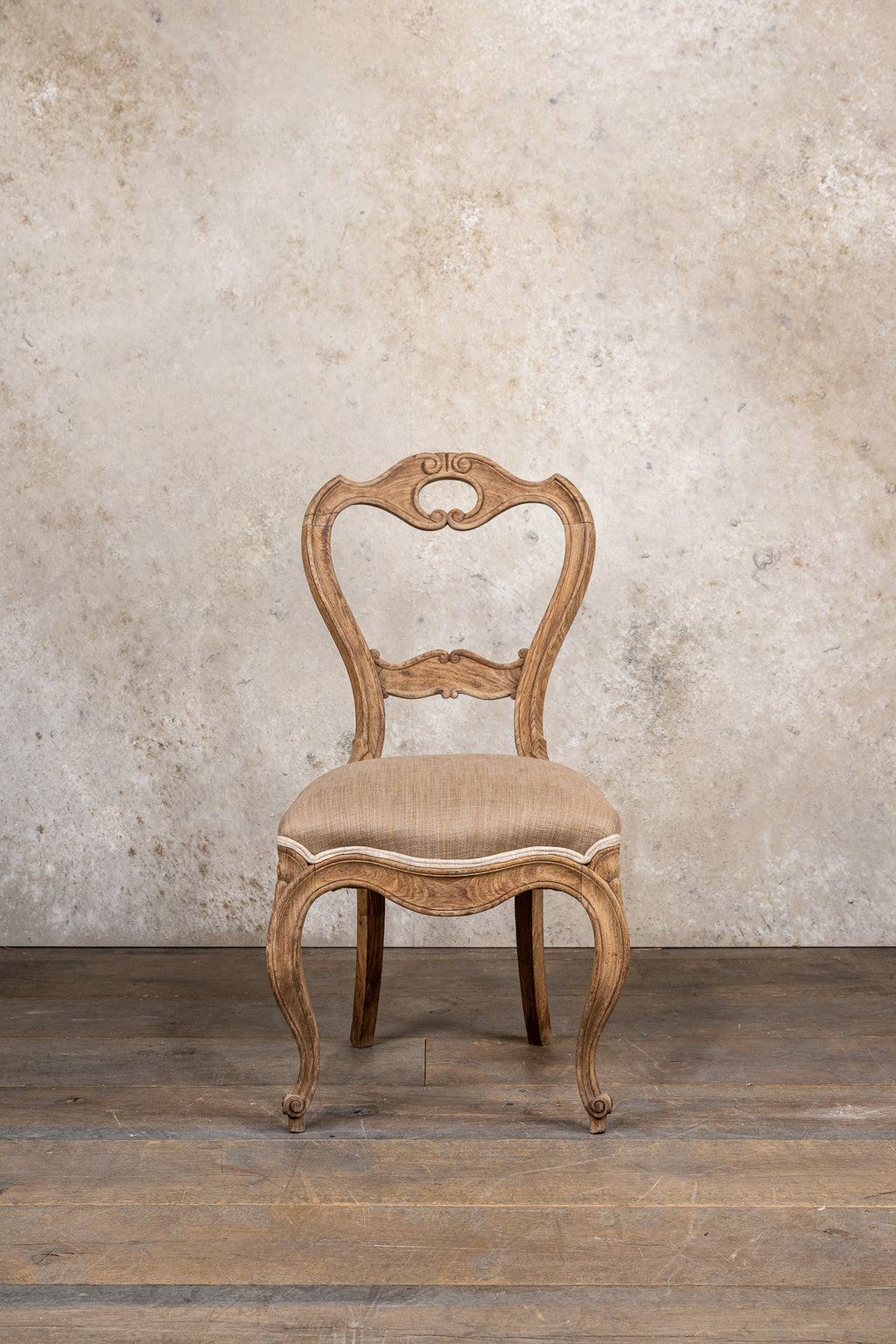 CHAIRS - BROWN - SET OF 4