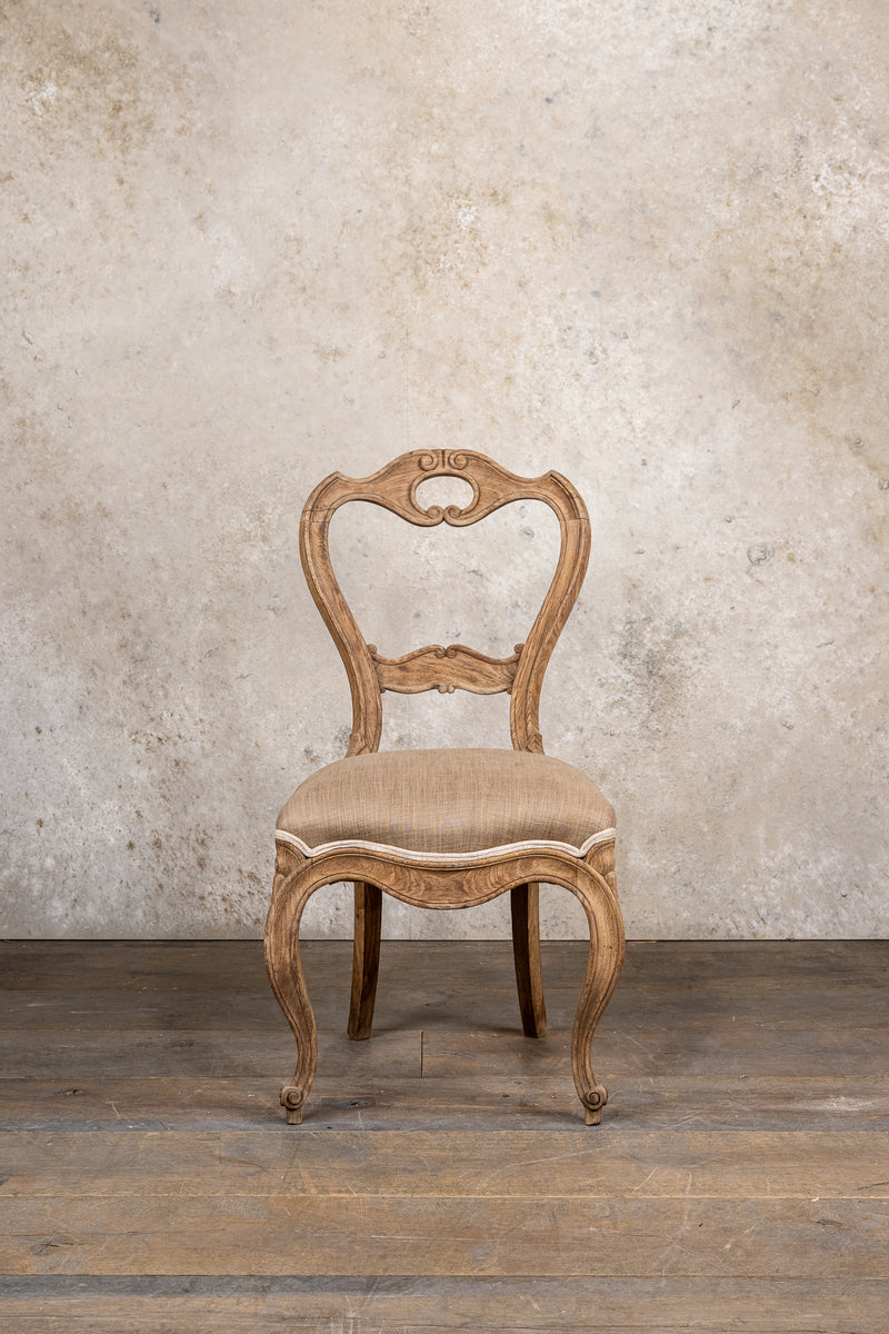 CHAIRS - BROWN - SET OF 4