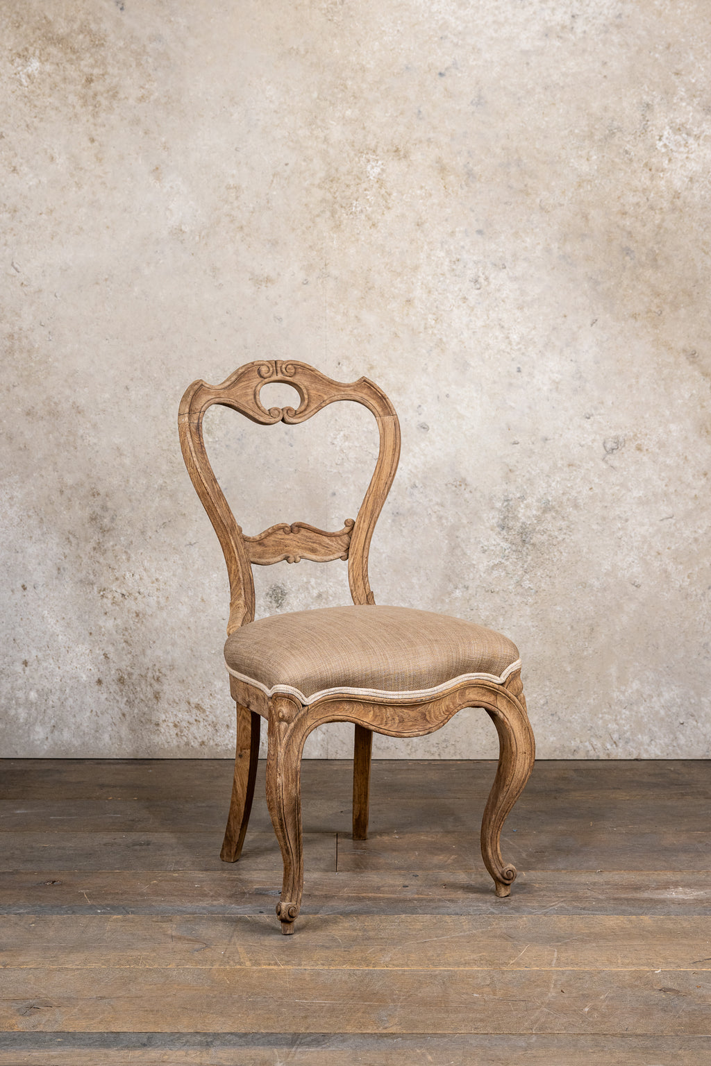 CHAIRS - BROWN - SET OF 4