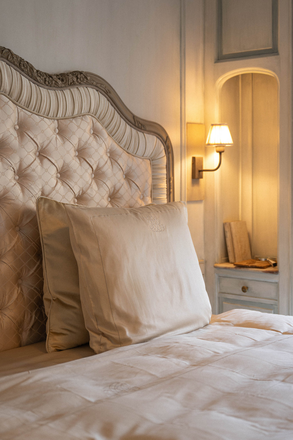 Ensemble de housse de couette brodé