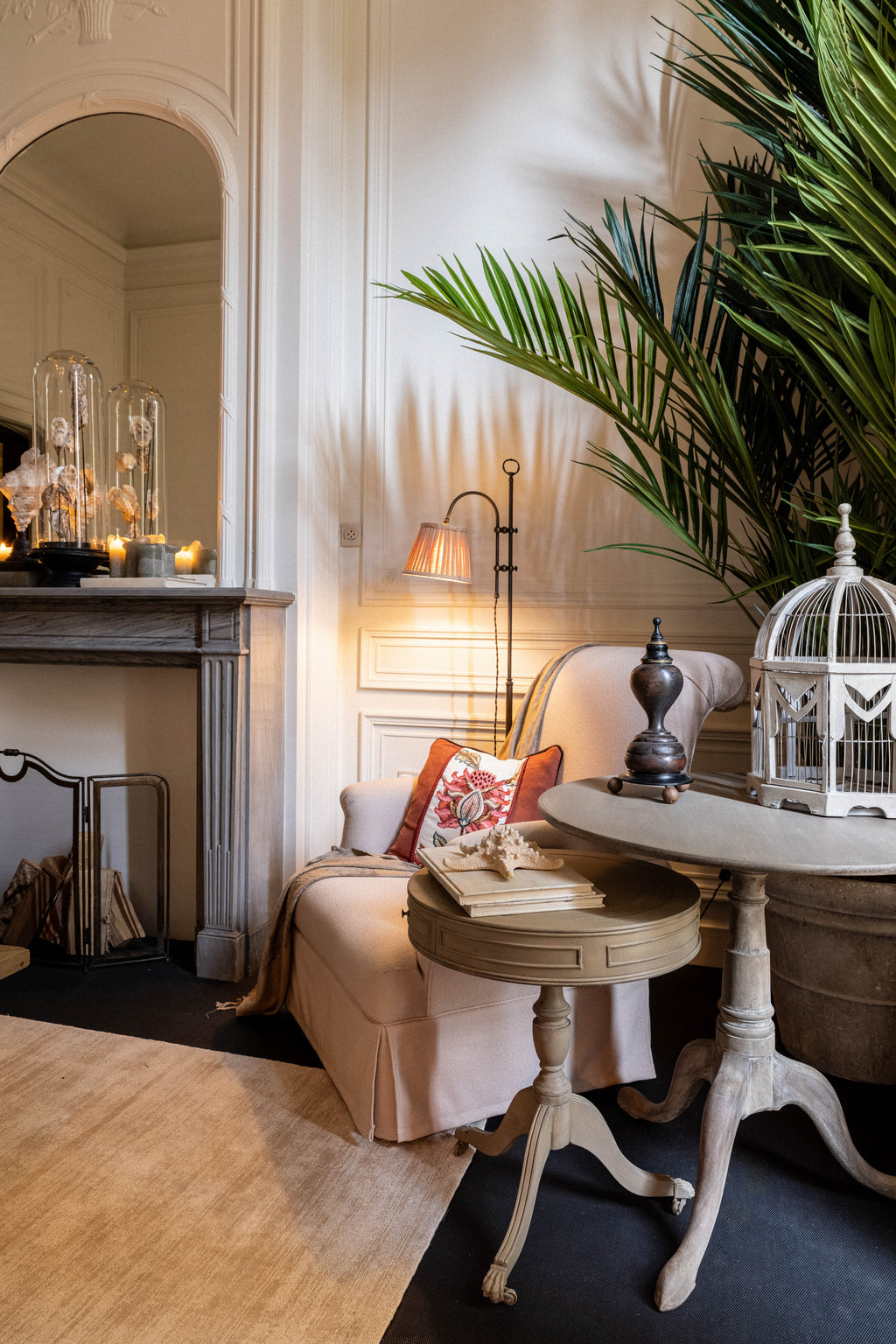 BIJZETTAFEL - GEPATINEERD