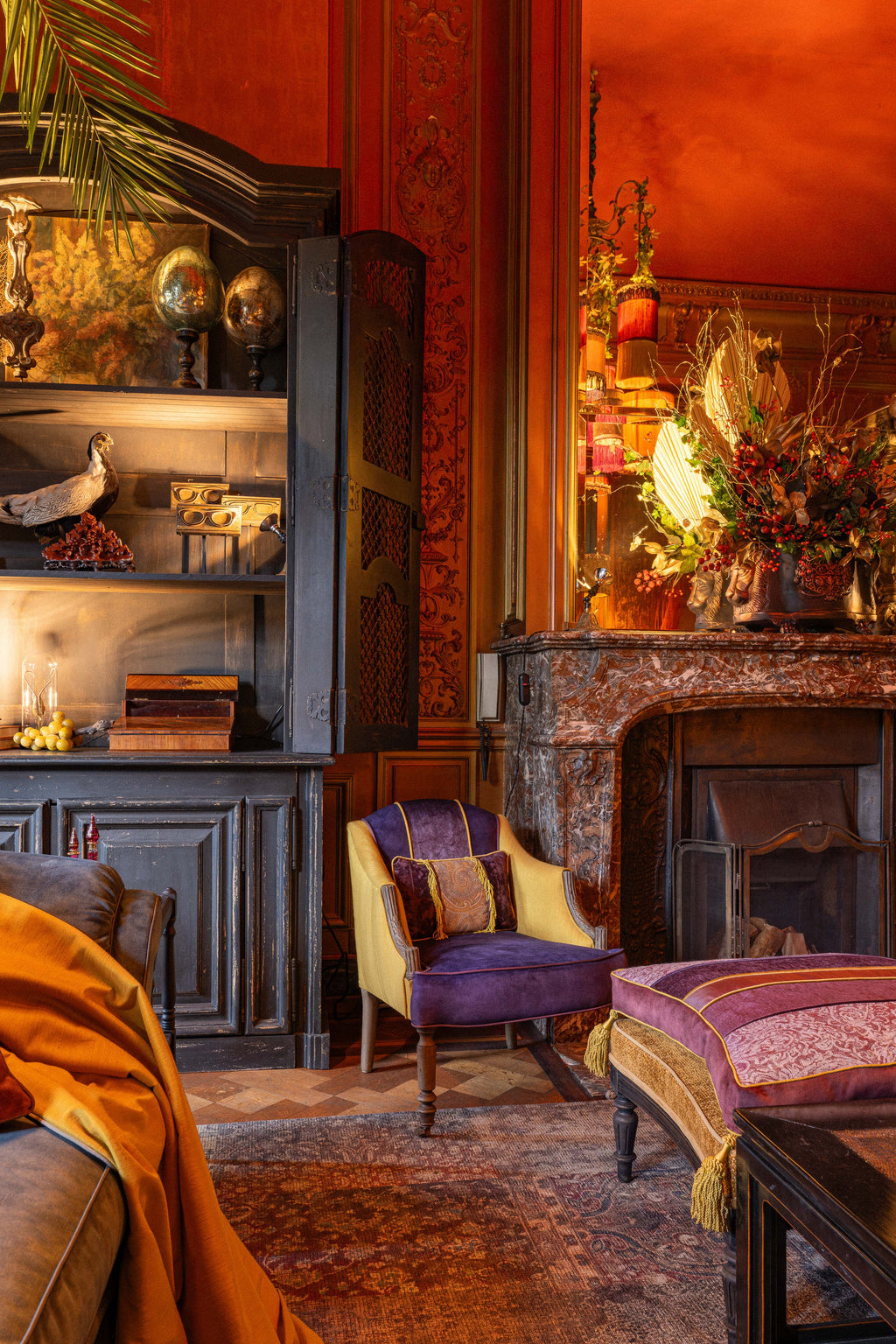 CABINETS - BLACK - SET OF 2